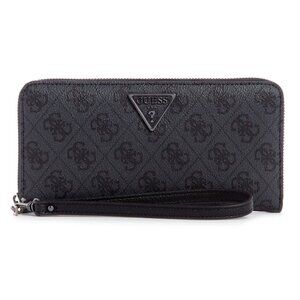 Guess Noelle Large Logo Zip Around Wallet Wristlet